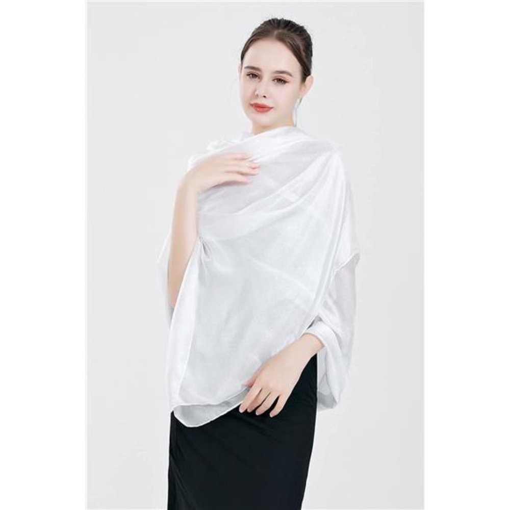 Womens H22 Shawls And Wraps White